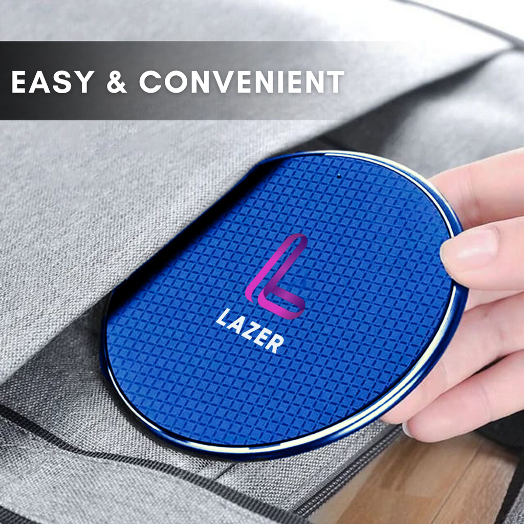 Lazer Essential Wireless Charger with USB-A to C Type Cable