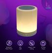 Lazer Wireless Touch Lamp LED Portable Speaker