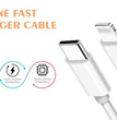 Lazer Fast Charging & Data Sync Type-C to Lightning USB Cable