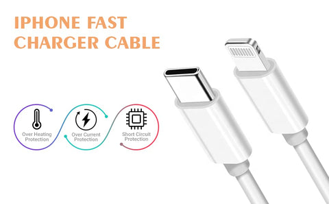 Lazer Fast Charging & Data Sync Type-C to Lightning USB Cable