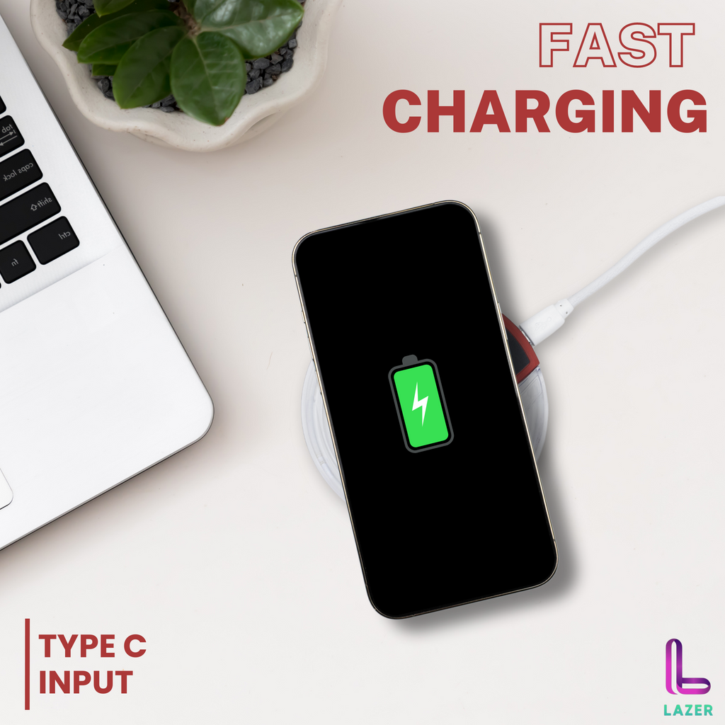 Lazer Fast Wireless Qi Charging Pad