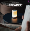 Lazer Wireless Touch Lamp LED Portable Speaker