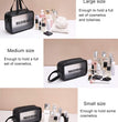 Lazer WashBag Cosmetic Bag | Makeup Travel Bag | Portable Toiletry Organizer