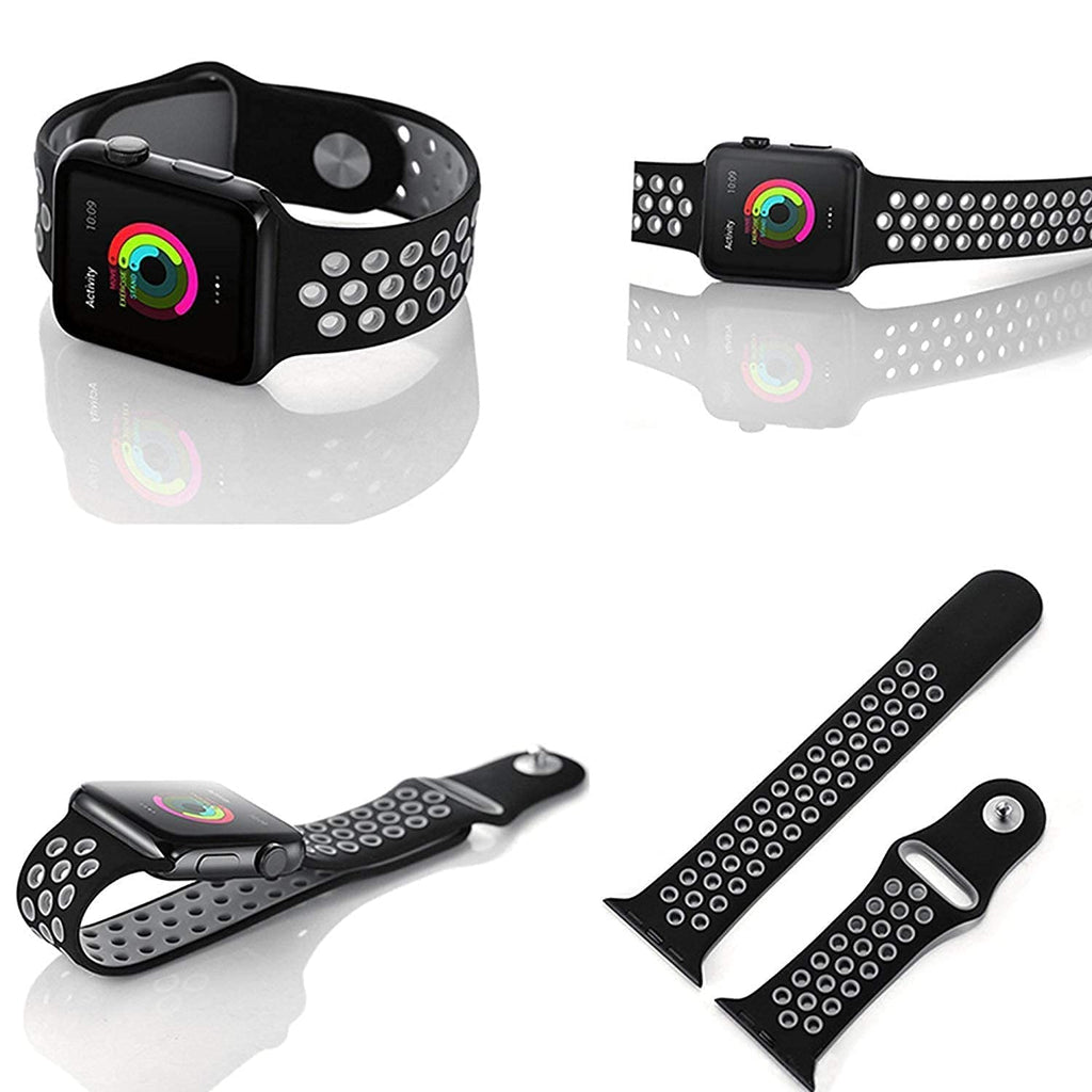 Lazer Silicone Sports Watch Band 42/44 mm