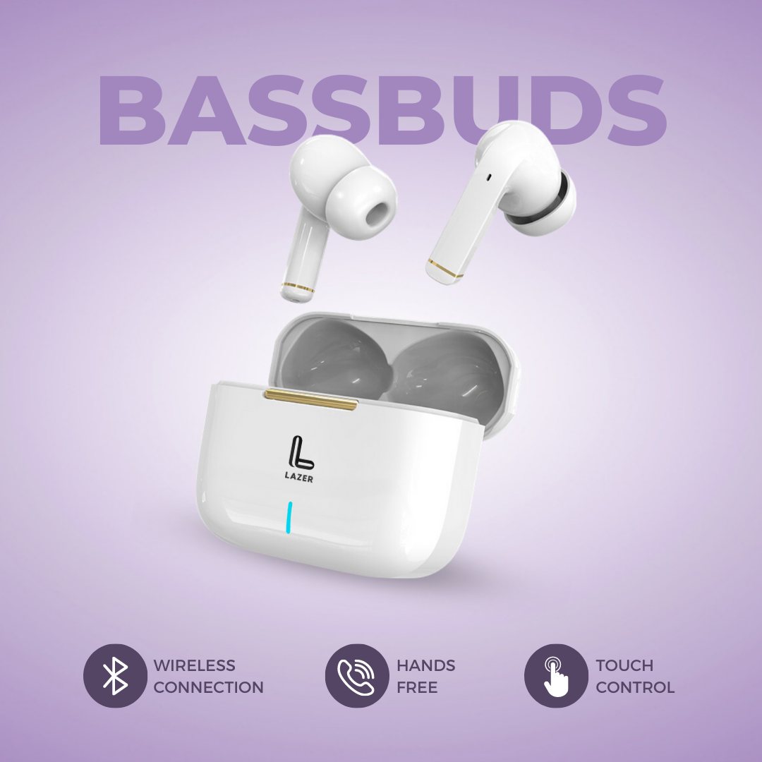 Lazer Bassbuds In-Ear TWS Earbuds