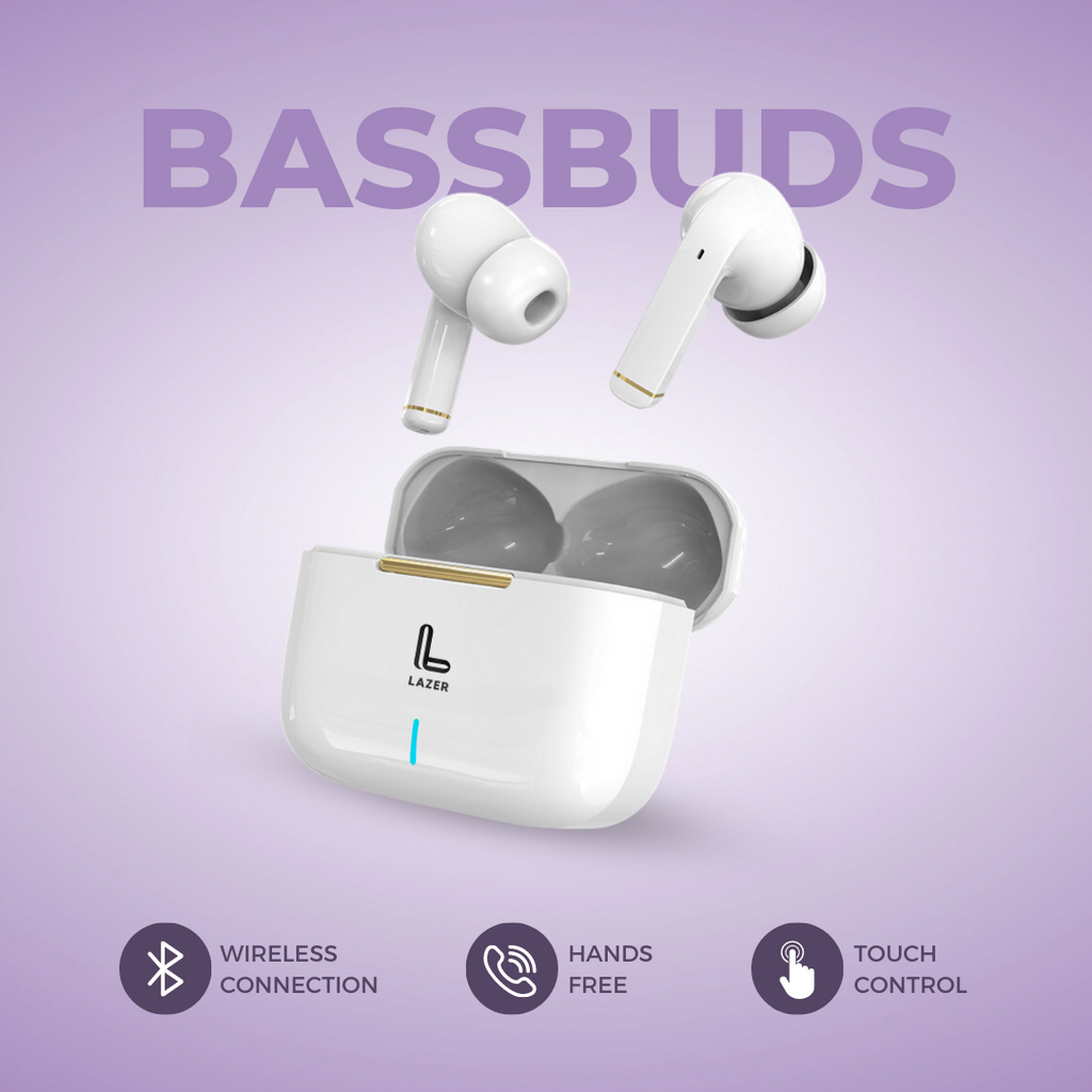 Lazer Bassbuds In-Ear TWS Earbuds