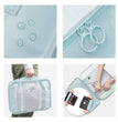 Lazer Polyester 7 Set Travel Organizer Bag 3 Packing Cubes + 3 Pouches + 1 Toiletry Organizer Bag W-28 Cm, H-11 Centimeters