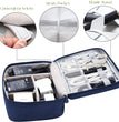 Lazer Polyester Electronics Accessories Organizer Bag