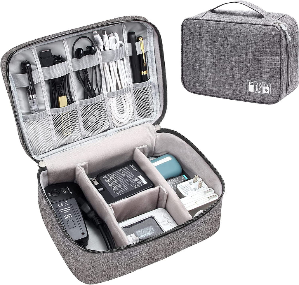 Lazer Polyester Electronics Accessories Organizer Bag