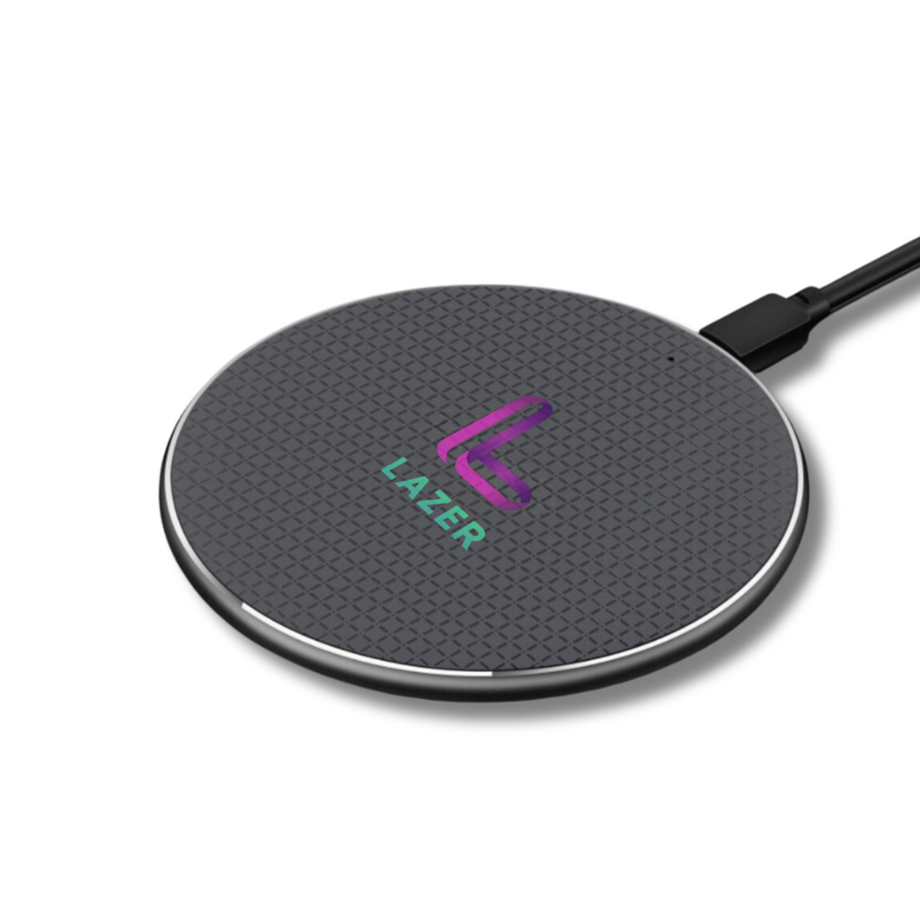 Lazer Essential Wireless Charger with USB-A to C Type Cable