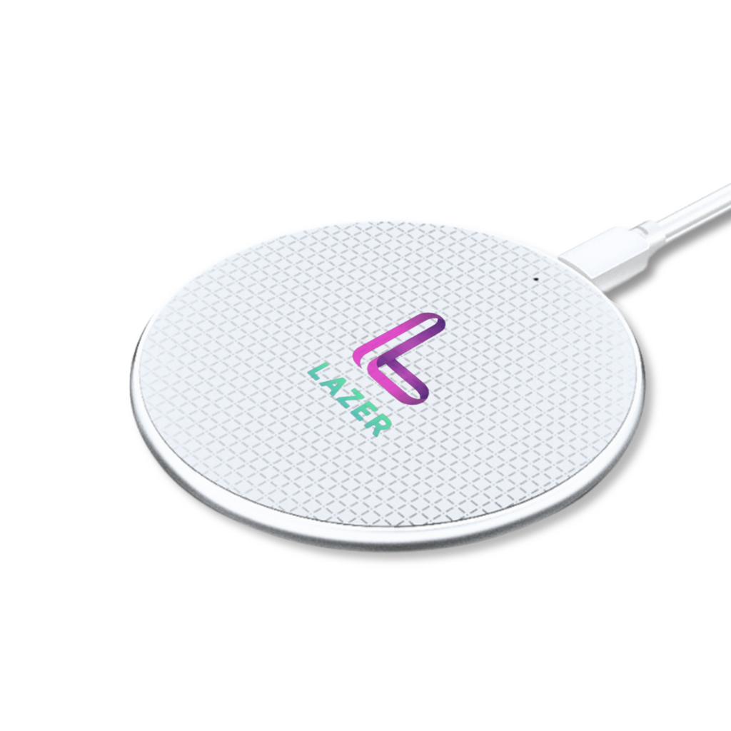 Lazer Essential Wireless Charger with USB-A to C Type Cable