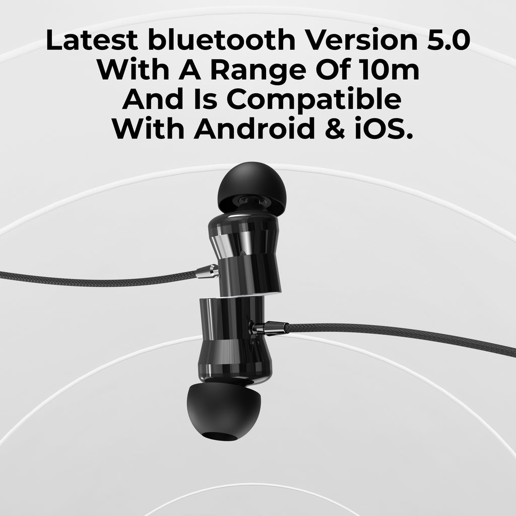 Lazer Firefly in-Ear Bluetooth 5.0 Wireless Neckband with Mic