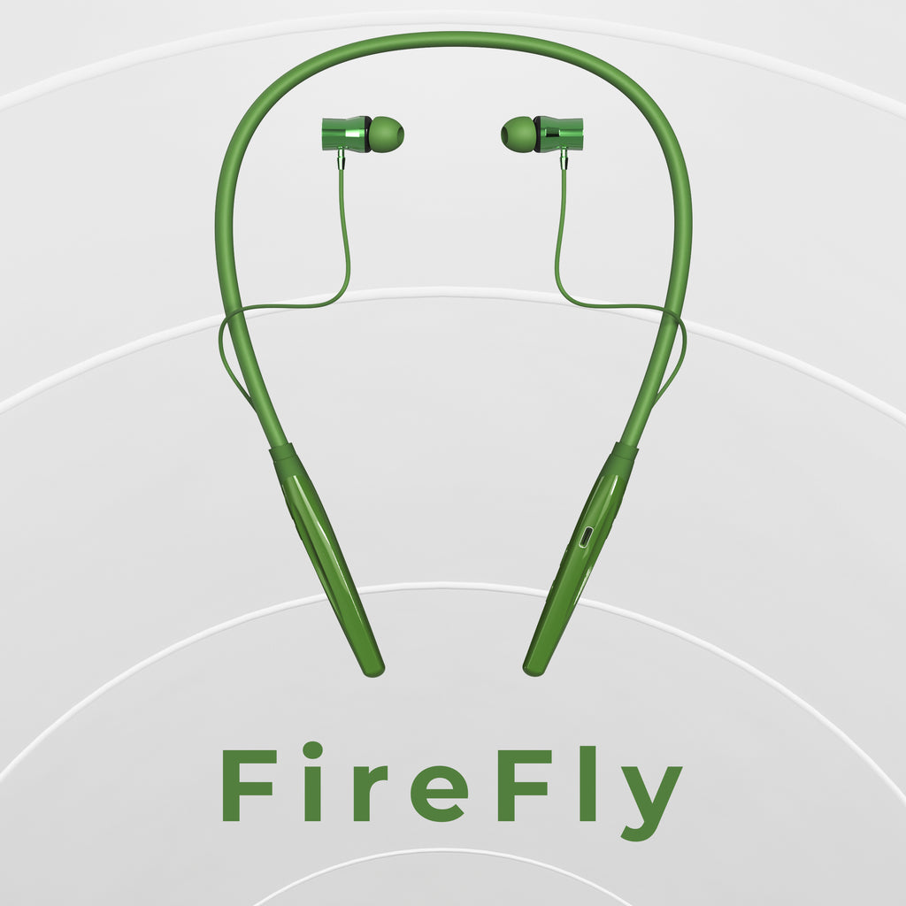 Lazer Firefly in-Ear Bluetooth 5.0 Wireless Neckband with Mic