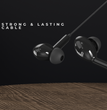 Lazer MagLink in Ear Wired Earphones with Mic (Magnetic)